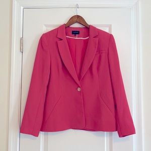 Pink One-Button Blazer- 1.State